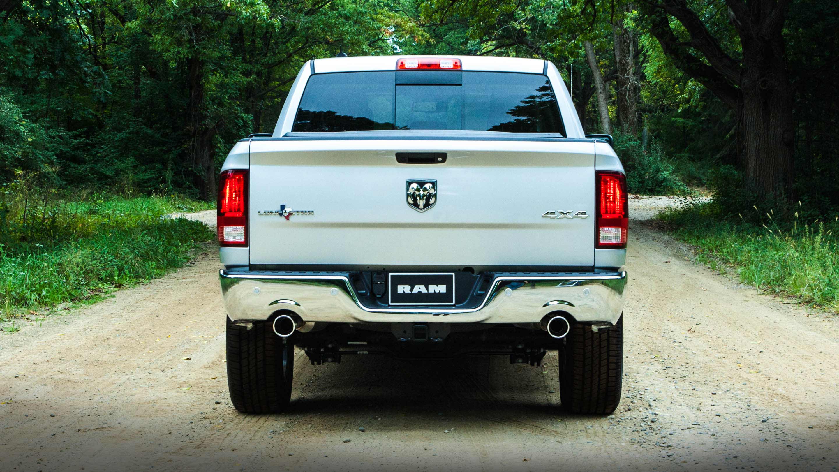2018 Ram 1500 Lone Star Silver Rear Exterior